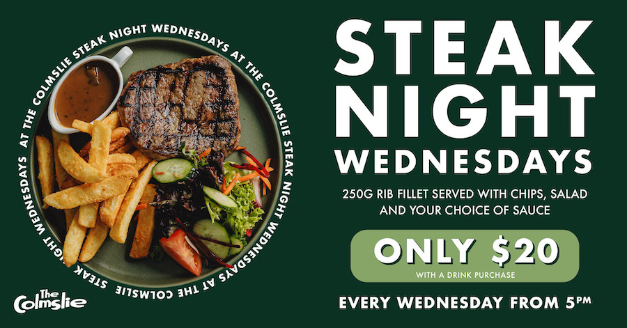 Steak Night Wednesdays The Colmslie Hotel Brisbane Function Venue And Pub 